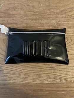 Dior black cosmetic bag brand new