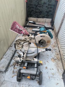 Wow ! 12" Dubble Compond meter Saw with stand cost $800 FIRST $350 GETS it