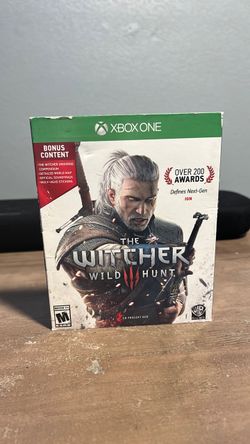 Xbox one the Witcher wild hunt 3