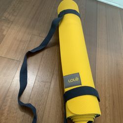 lole yoga mat with stripe(5mm)