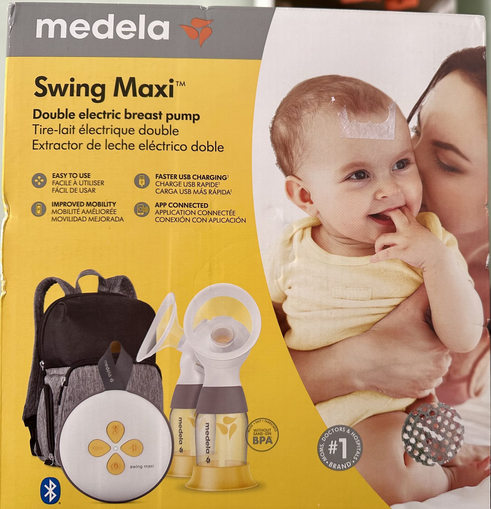 NEW MEDELA SWING MAXI Double Electric BREAST PUMP