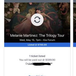 Melanie Martinez: The Trilogy Tour Tickets 