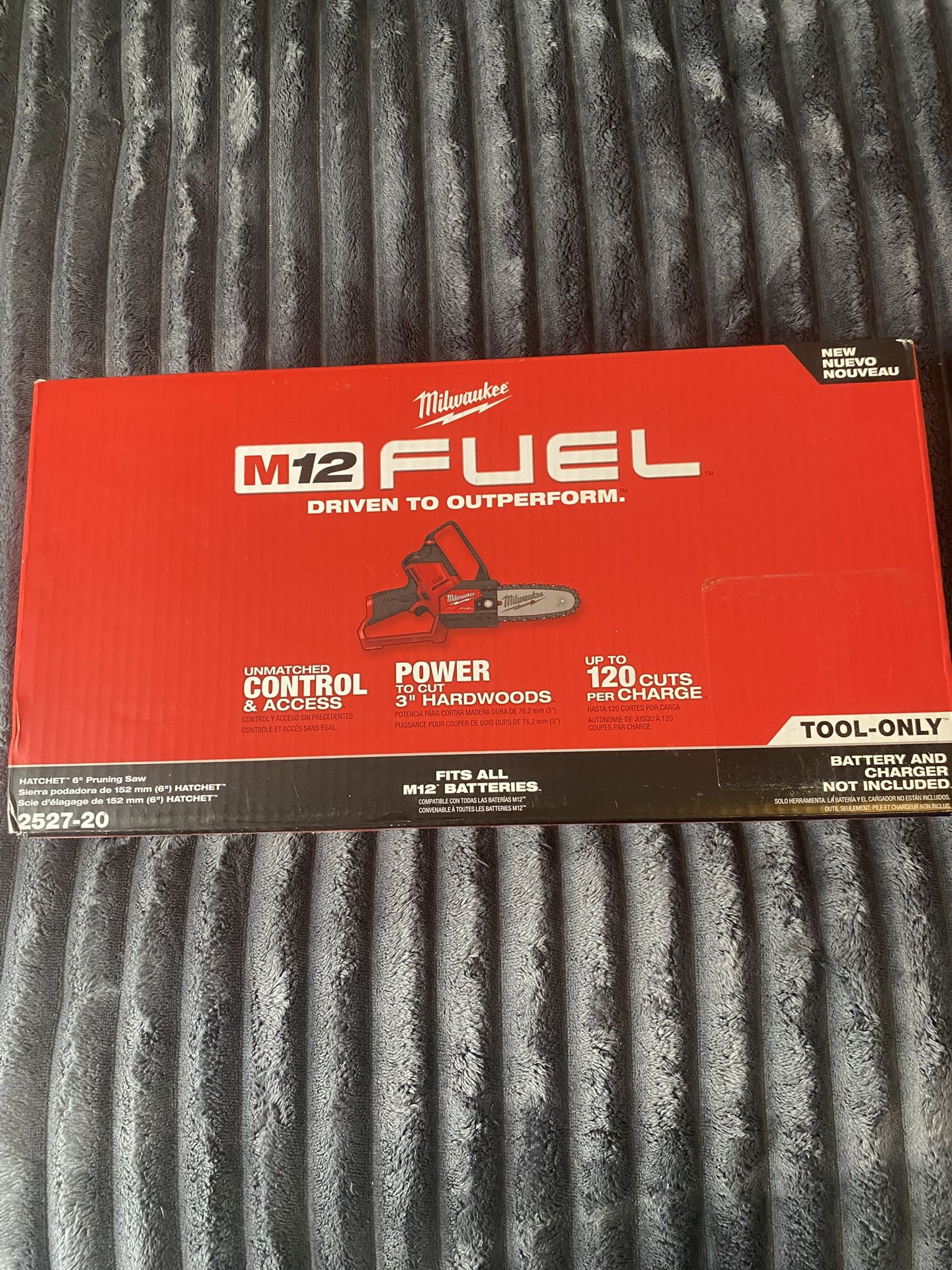 Milwaukee Fuel M12 Hatchet Pruning, Saw Tool Olny 