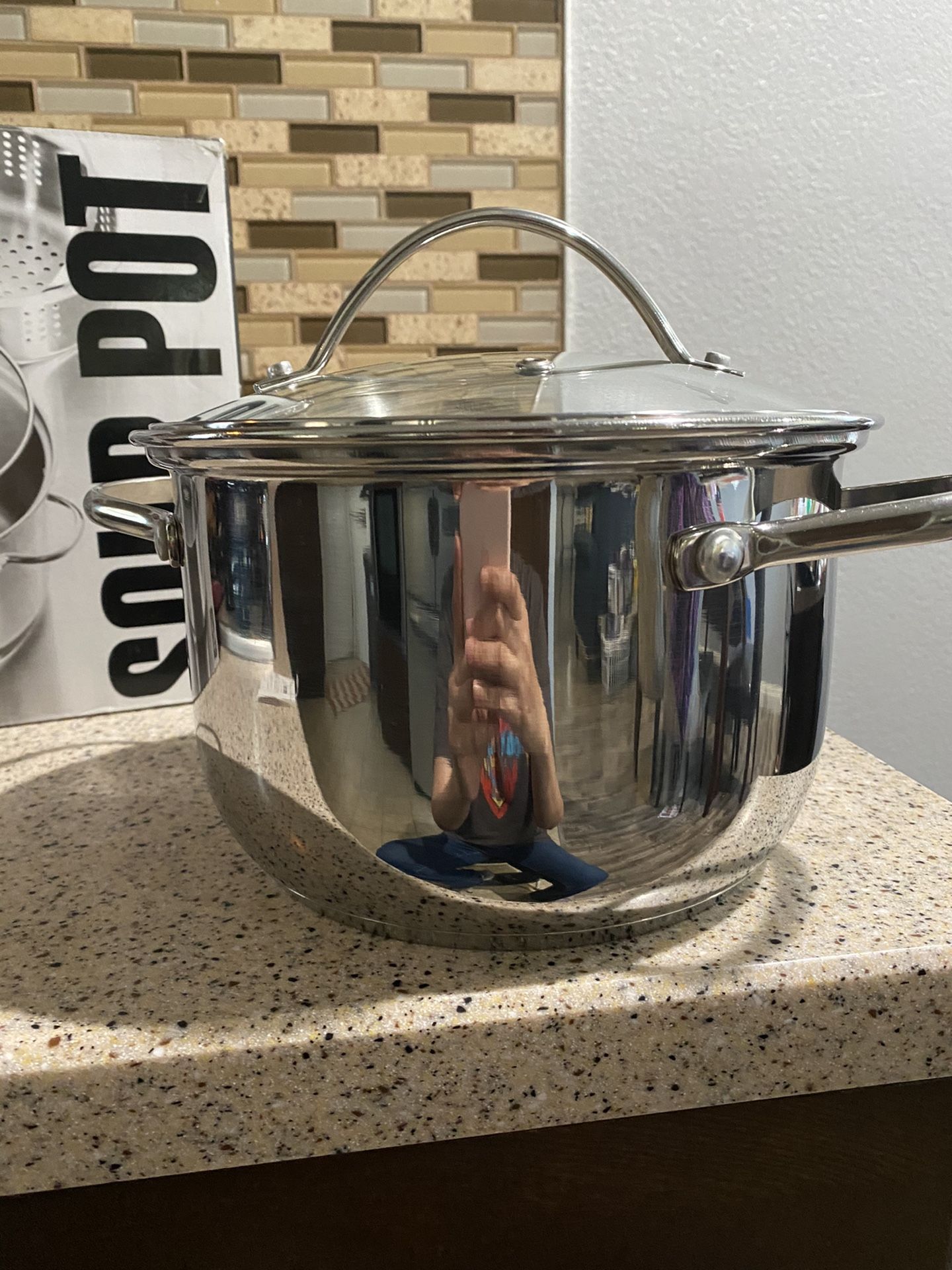 Pot and steamer 4qt