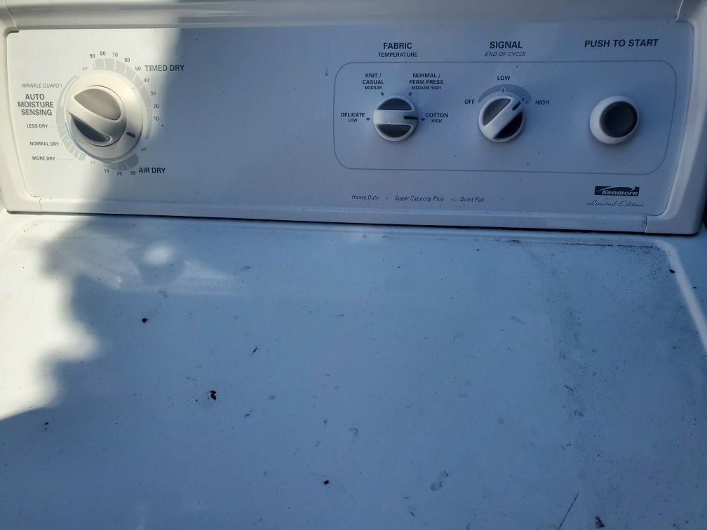 Kenmore, Whirlpool, And Hot Point Dryer Work Well Delivery And Installation Available