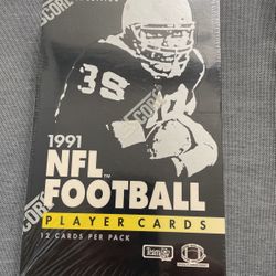 1991 Premier Edition Score Pinnacle NFL Football Sealed Box