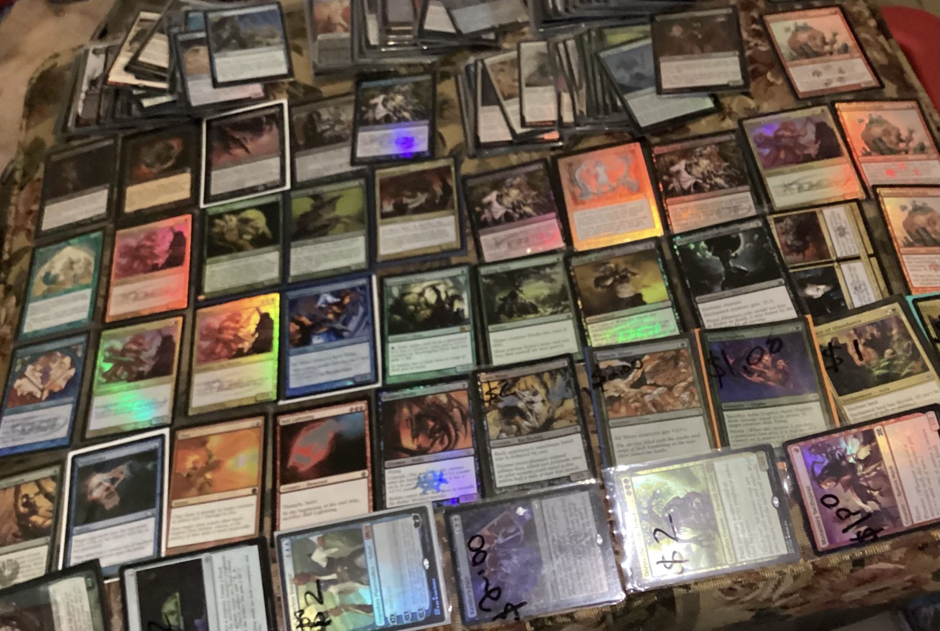 226 Magic the Gathering Foil card lot from 1(contact info removed)s 189 2020s 14 2010s 22 2000s 1 1999