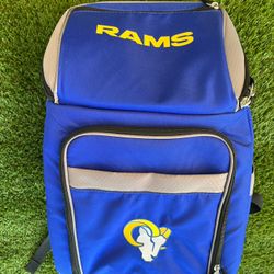 Los Angeles Rams Football Ice Chest Cooler Bag Backpack 