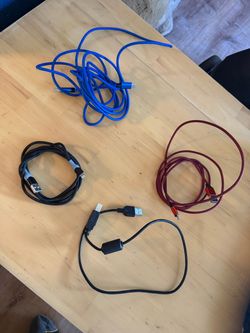 Free charging cables