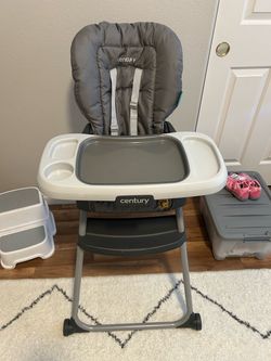 High chair and booster seat