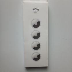 Brand New Sealed Apple AirTags 4-Pack – Save Big!