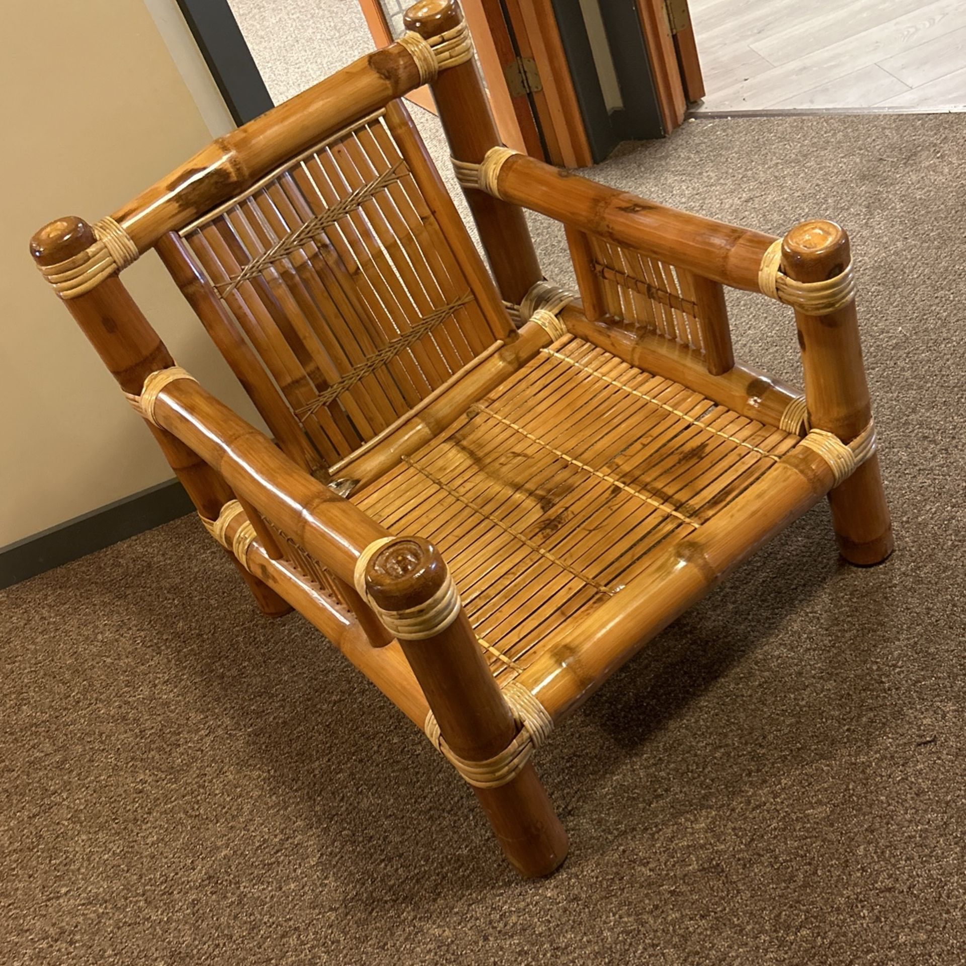 Bali Bamboo Oversized Chair 