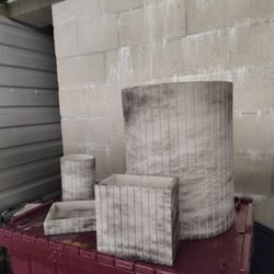 Sturdy Dense Marble(Like?)Bathroom Set