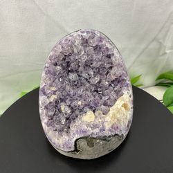 Crystal Amethyst and Calcite Cluster