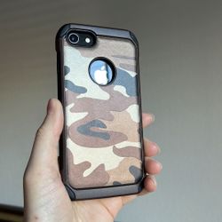 For iPhone 7/8 Army camouflage case