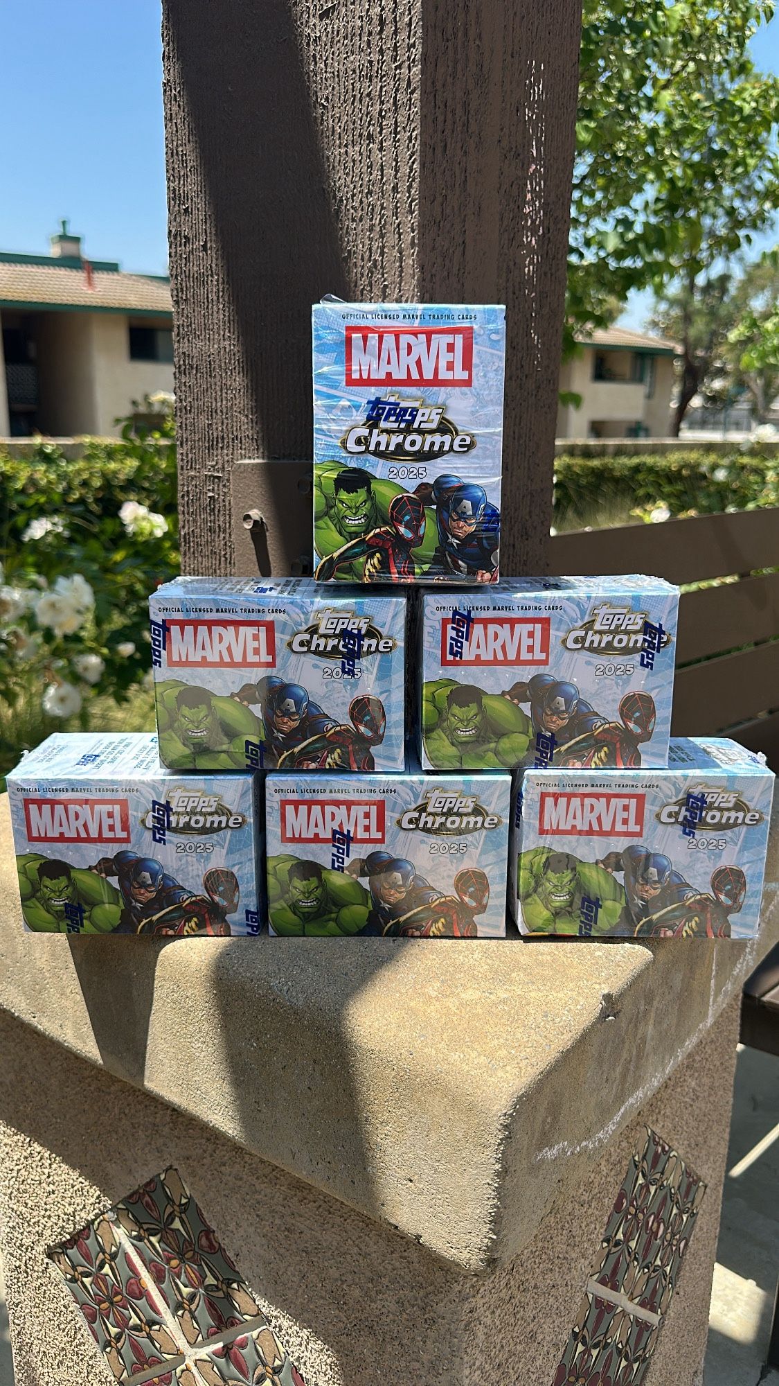 2025 Topps Chrome Marvel Comics Blaster Box