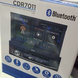 Jensen Flip Up Car Stereo Touch Screen Bluetooth 