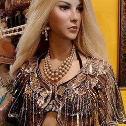 Sequin Shawl (Shrug, Cape)