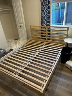 IKEA Tarva Queen Bed Frame