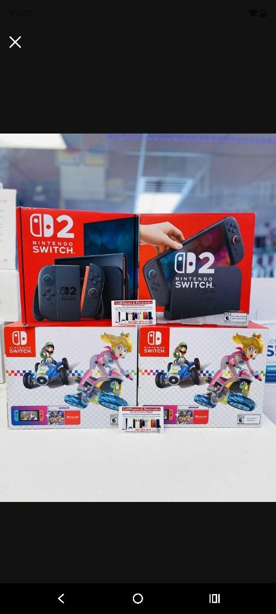 Nintendo Switch 2 Brand New - On Payment With Just $50 Down 