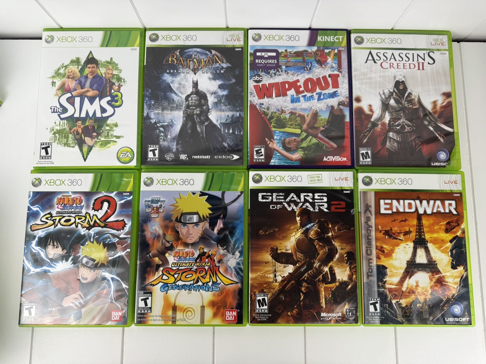 Lot of 20 XBOX 360 Games