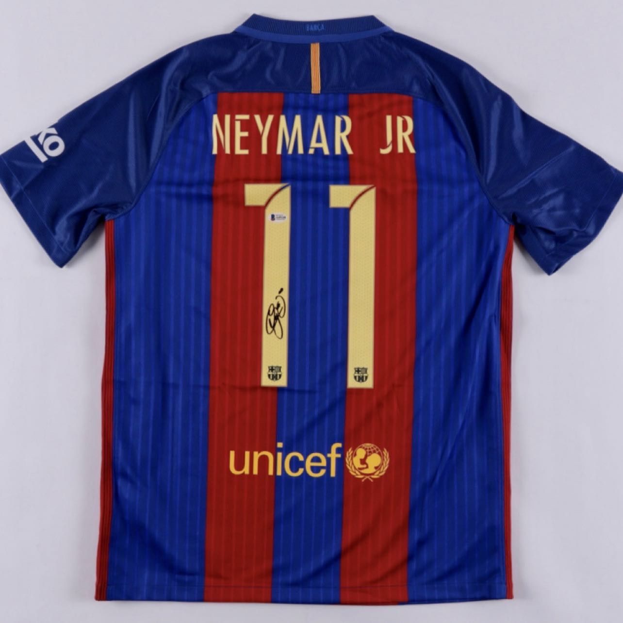 Neymar Signed Barcelona FC Jersey