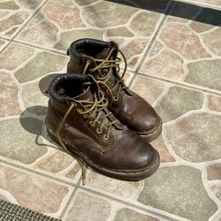 Dr. Martens Leather Vintage Boots For Women