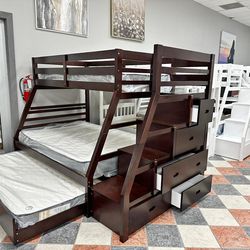 Bunk bed set same day delivery no money down no credit need