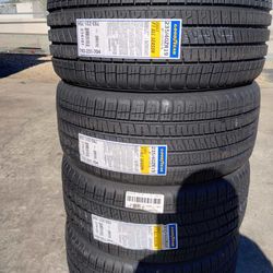 Tesla Tires New Goodyear F1 Asimetric 235 40R19 $670  set of four install mount and balance financial services available no credit need