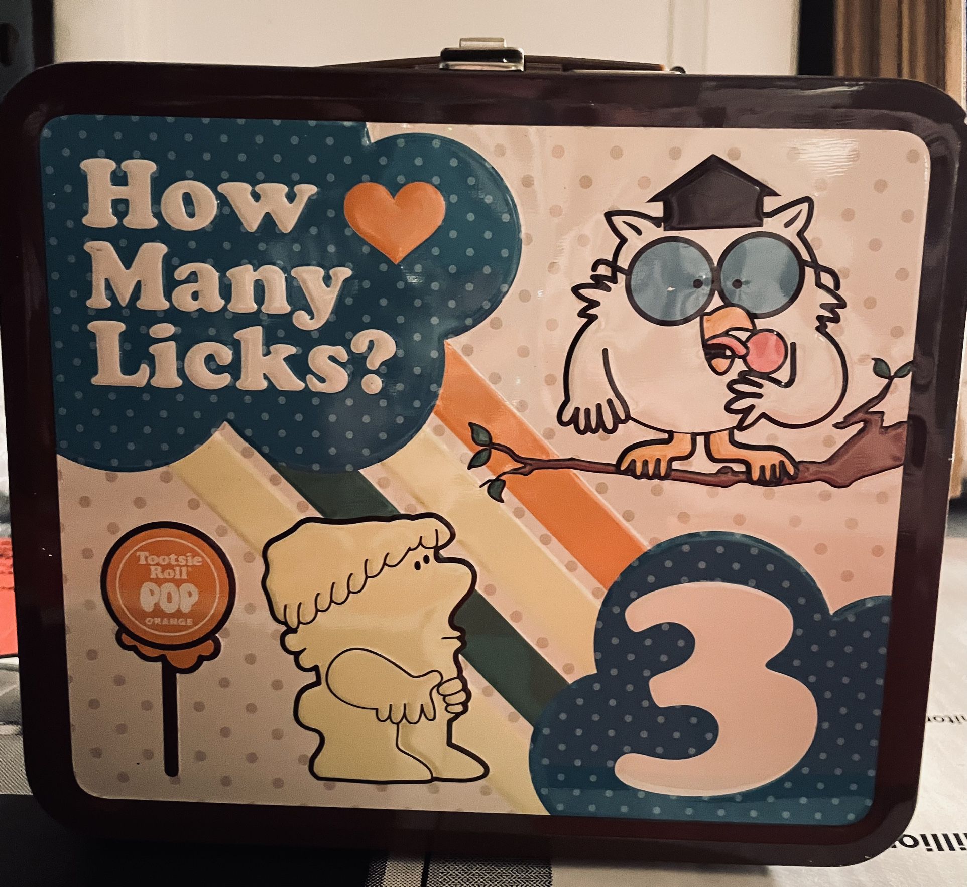 classic Tootsie Pop Lunch Box The caption says How Many Licks?. for Sale  in Carson, CA - OfferUp