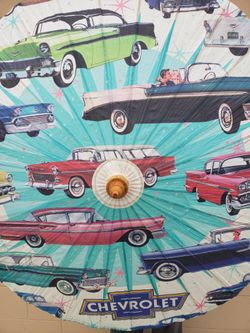 *Brand New * Unique Chevrolet Cars Parasol Paper Umbrella 