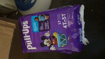 10 packs of 4t-5t Pull-ups.