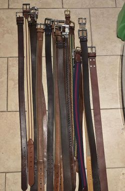 18 assorted belts *** Check out the full description