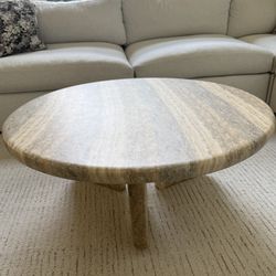Travertine Coffee Table 