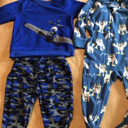 2 Carter Outfits Size 12months  