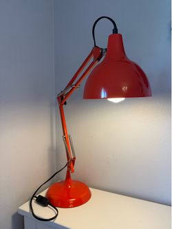 Orange desk Lamp
