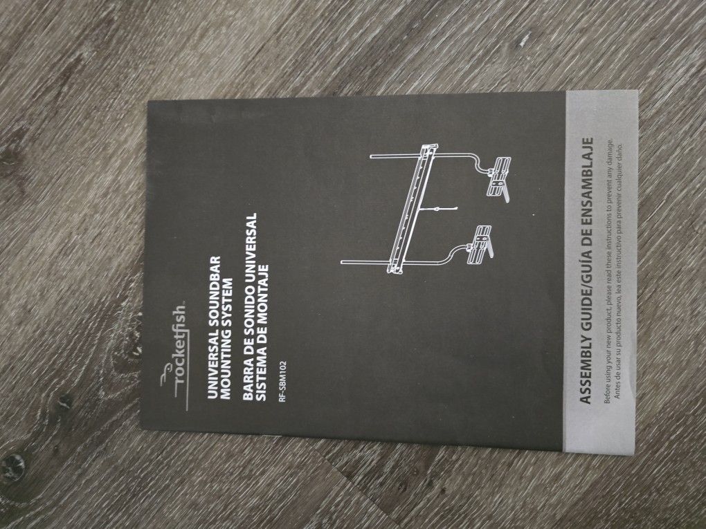 ROCKETFISH UNIVERSAL SOUNDBAR MOUNTING SYSTEM