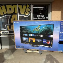85 Tv $55 Down On Financing Free Delivery Six Month Warranty 85 Samsung Smart 4K Hdtv Q70 120 Hz