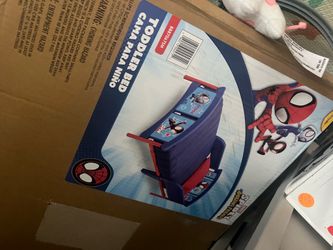 Spider-Man toddler bed
