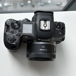 Canon R5 With 50mm 1.8 And Battery Grip 