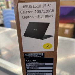 Asus L510 15.6inch Display 128gb Star Black