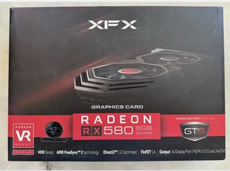 AMD XFX RX 580 GTS Black Edition 8GB 1405mhz