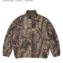 New Size M Supreme SS26 Umbro Cotton Ripstop Track Jacket Realtree Camo