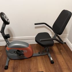 Marcy Recumbent Exercise Bike – LIKE NEW 