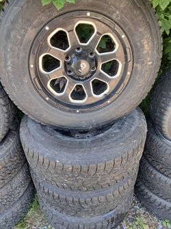 265/75/17 chevy 6 lug wheels/ tires