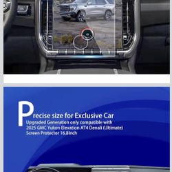 2025 2026 Yukon Tempered Glass Screen