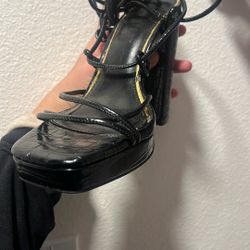 Heels With Leg Laces 