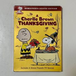 A Charlie Brown Thanksgiving DVD Peanuts Snoopy TV Holiday Classic Cartoon