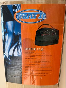 NIB Performance TransIt Soft Bike Case / Travel Bag