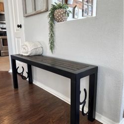 Unique Custom Built Entry Benches